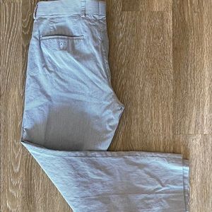 Express light gray pinstripe pant